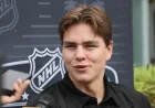 Anton Frondell Joins Connor Bedard for Blackhawks Debut: ‘He Can Handle It’