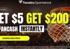 Fanatics Dual Promo Push: Bet $5, Get $200 FanCash for College Tournament and MLB Opening Day