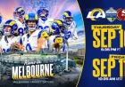 Rams vs. 49ers Game: Live in Los Angeles, September 10 at 5:35 PM PT