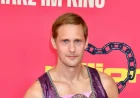 Alexander Skarsgård Is Pretty in Purple, Care of Dior
