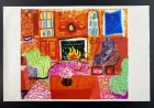 David Hockney: Unseen Letters and Art Valued at £20,000 — 90-Metre Frieze Reframes a Late Digital Turn