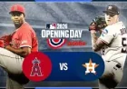 Angels Vs Astros: Opening Day Preview at 4:10 p.m. ET