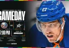 Stars Vs Islanders at 7:00 PM ET: Islanders Seek a Rebound as Blue Line Decisions Loom