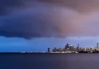Wkbn Weather as severe storms and sharp temperature drops hit Chicago Thursday (ET)