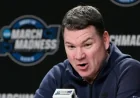 Arizona Basketball Coach Tommy Lloyd downplays UNC chatter — even as buyout and budget stakes loom