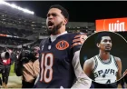 Bears’ QB Caleb Williams Faces George Gervin in Trademark Dispute