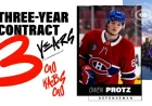Owen Protz: Three-year, entry-level contract and a physical defenseman Canadiens fans will want to watch