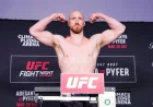 Official Weigh-In Results | UFC Seattle — Joe Pyfer Faces Career-Defining Main Event