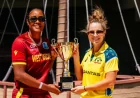 Au-w Vs Wi-w: Australia sets Caribbean record and takes 1-0 series lead