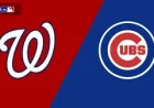 Washington Nationals face Cubs in Sunday live window at 2:20 ET