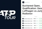 Jurij Rodionov faces a clay-swing inflection point in Bucharest qualifying