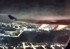 Delta Air Lines Flight Returns as Engine Fire Filmed by Passengers