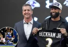 John Harbaugh Hints at Possible Odell Beckham Jr.-Giants Reunion