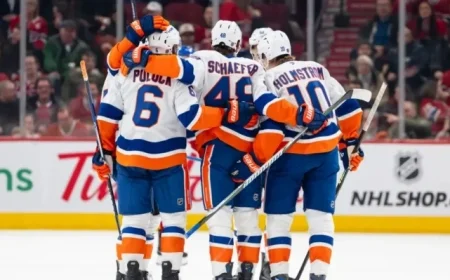 Islanders Face Off Away with Schaef the Wunderkind