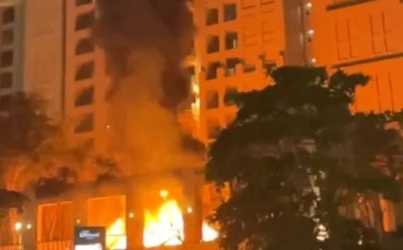 Fairmont Dubai Bombed, Burj Khalifa Evacuated as Iran Strikes UAE, Bahrain, and US Navy 5th Fleet Base Across the Gulf