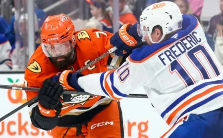 Ducks Triumph Over Oilers 6-5 in Thrilling Game Recap