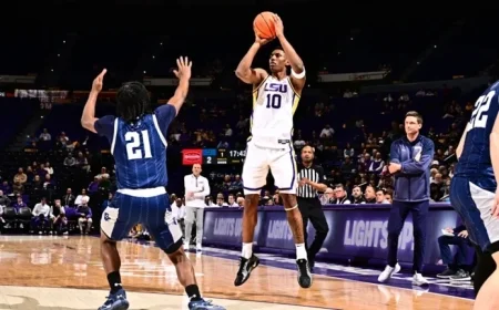 Watch LSU Basketball Face Oklahoma Sooners in Saturday’s SEC Showdown