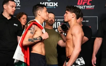 UFC Mexico Results Live: Moreno Battles Kavanagh