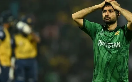 Pakistan Wins Last-Ball Thriller Against Sri Lanka, Exits T20 World Cup