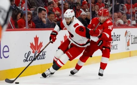 Carolina Hurricanes vs. Detroit Red Wings: Lineups, Preview, and Viewing Guide