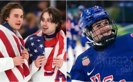 USA Hockey’s Abbey Murphy Defends Men’s Team with Candid Remarks: WATCH