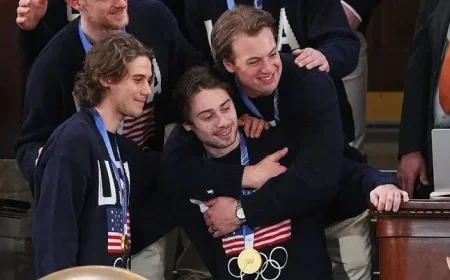“Star of ‘Heated Rivalry’ Criticizes U.S. Hockey Team’s Trump Engagement”