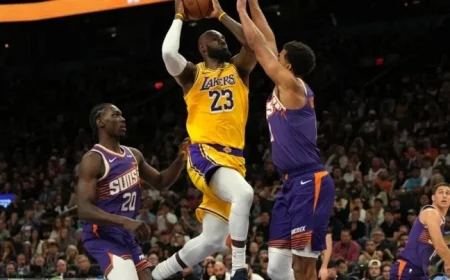 LeBron James Enjoys Pre-Game Shootaround with 11-Year-Old Daughter Zhuri