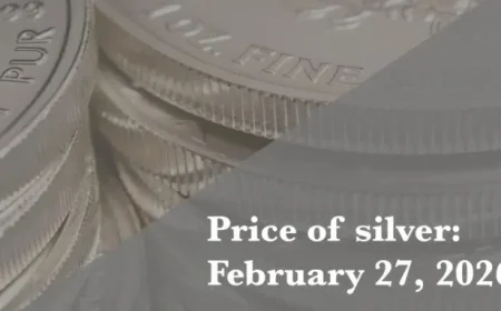 Silver Prices for Friday, February 27, 2026
