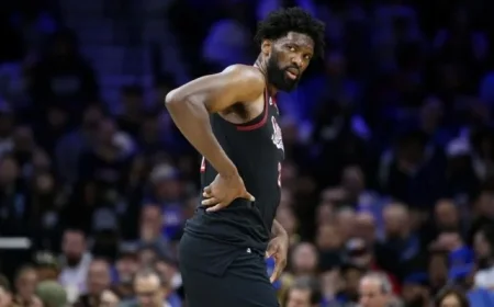 Joel Embiid to Miss Next Three Sixers Games