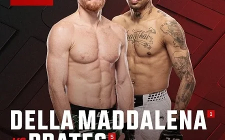 Former Welterweight Champion to Face Brazilian Knockout Artist in UFC Perth Main Event