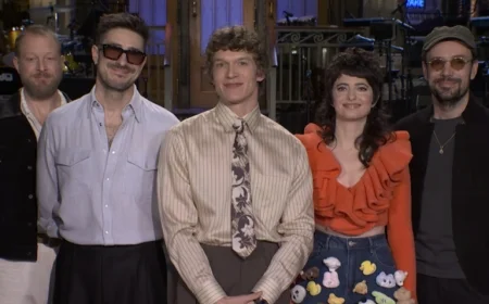 ‘SNL’ Star Compares Connor Storrie Rivalry to Mumford & Sons Relationship