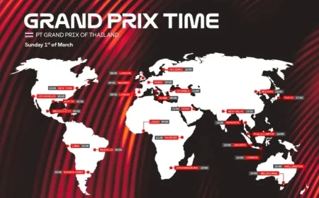 Thai GP Schedule Released