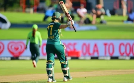 South Africa Clinches ODI Series with Dercksen’s Stellar Performance vs. Pakistan