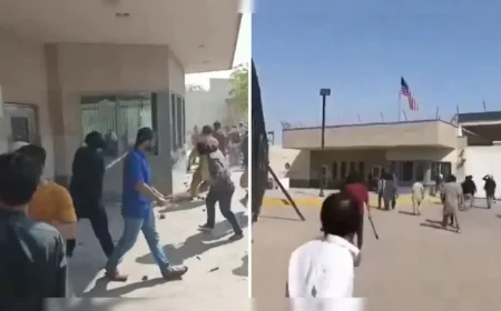 8 Killed in Pro-Iran Protest at U.S. Consulate in Pakistan