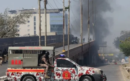 Pro-Iran Protest at Karachi US Consulate Kills At Least 9