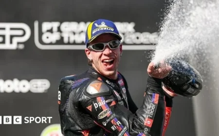 Marco Bezzecchi Triumphs in MotoGP Opener; Marc Marquez Retires