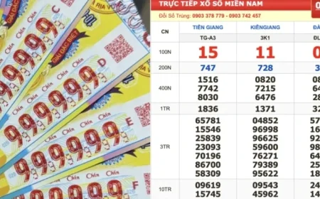 Southern Vietnam Lottery March 1: Winning Number 111111 Found in Kien Giang