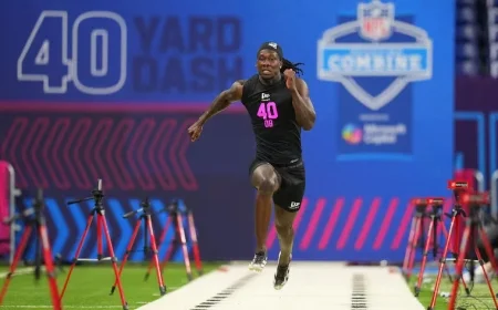Eagles Eye Top Tight End and Secondary Prospects at Combine