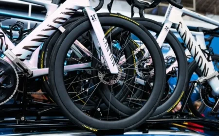 Mathieu van der Poel Dominates Omloop het Nieuwsblad with New Shimano Dura-Ace Wheels