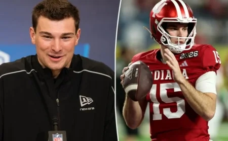 Top Pick Fernando Mendoza Impresses at NFL Combine