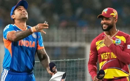 India Faces West Indies in T20 World Cup Super Eights Live