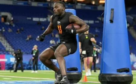 NFL Combine 2026 Day 3: Top QB, RB, WR Performers, Including Allar, Love, Boston