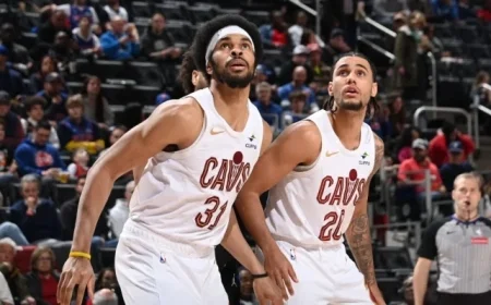 Evan Mobley’s Stellar Night for Cavs Ends with Injury Against Pistons