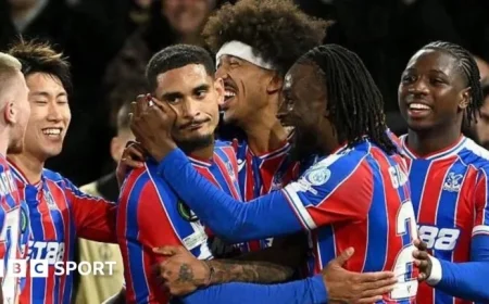 Crystal Palace Advances to Conference League Last 16 with 2-0 Win Over Zrinjski