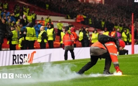 Arrests Made After Nottingham Forest’s Europa League Match with Fenerbahçe