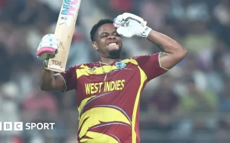 Shimron Hetmyer’s Fast 85 Powers West Indies’ 107-Run Win Over Zimbabwe