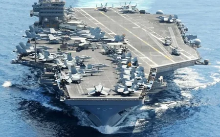 USS Abraham Lincoln BREAKING: Iran Claims Four Ballistic Missiles Hit the Carrier — Pentagon Silent as World Holds Its Breath