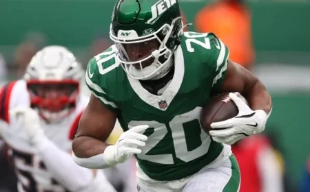 Breece Hall Draws Strong Interest from Broncos as Potential Free Agent