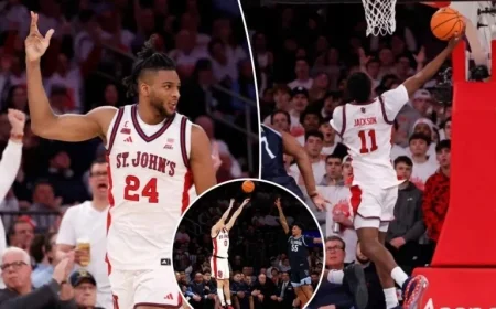 St. John’s Dominates Villanova for Biggest Win Yet
