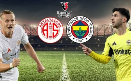 Starting Lineups Revealed for Antalyaspor vs. Fenerbahçe Match